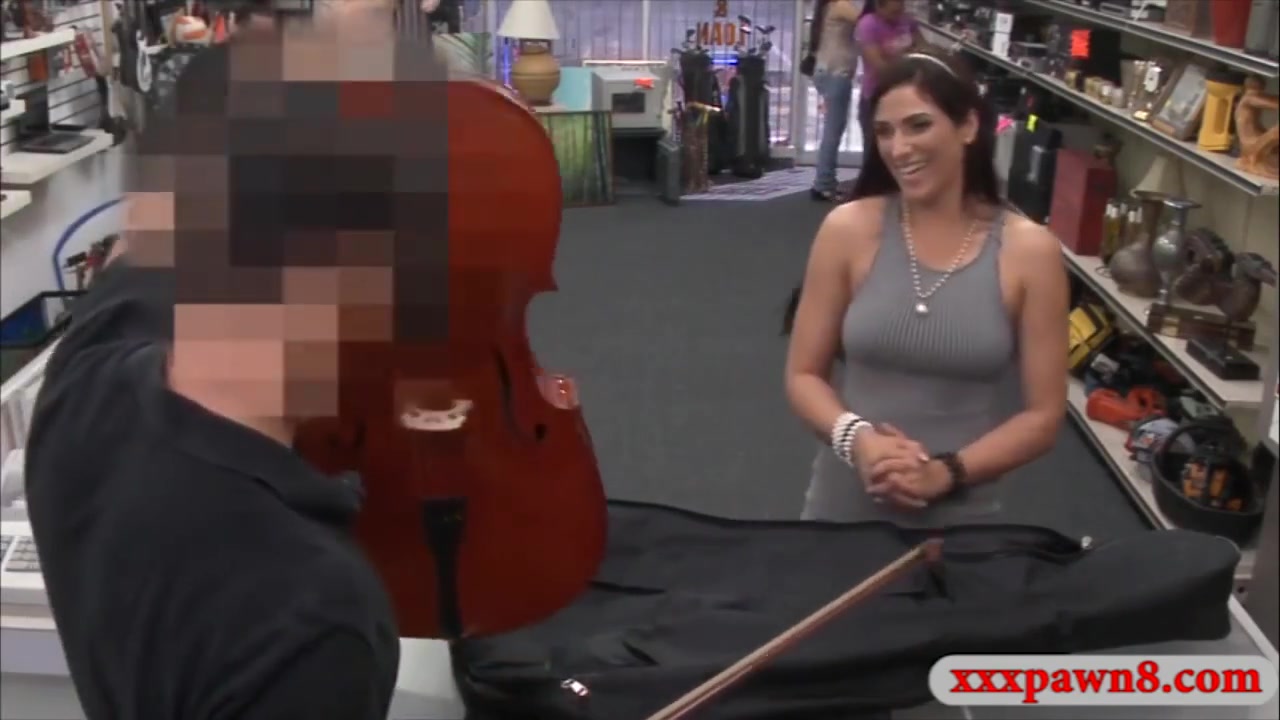 Hot Babe Sells Her Cello And Gets Fucked In The Back Of