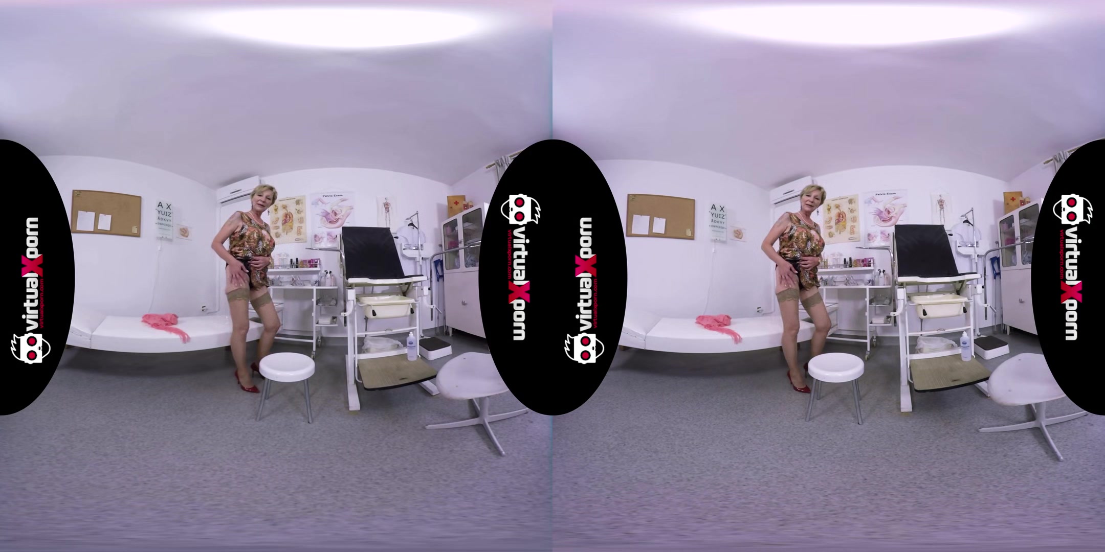 Waiting For The Doctor - Mature Blonde Masturbation