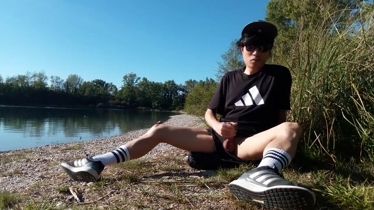 Caught Wanking I Stop My Masturbation Session Outdoor But I Still Crave To Cum Cause Im A Horny Boy