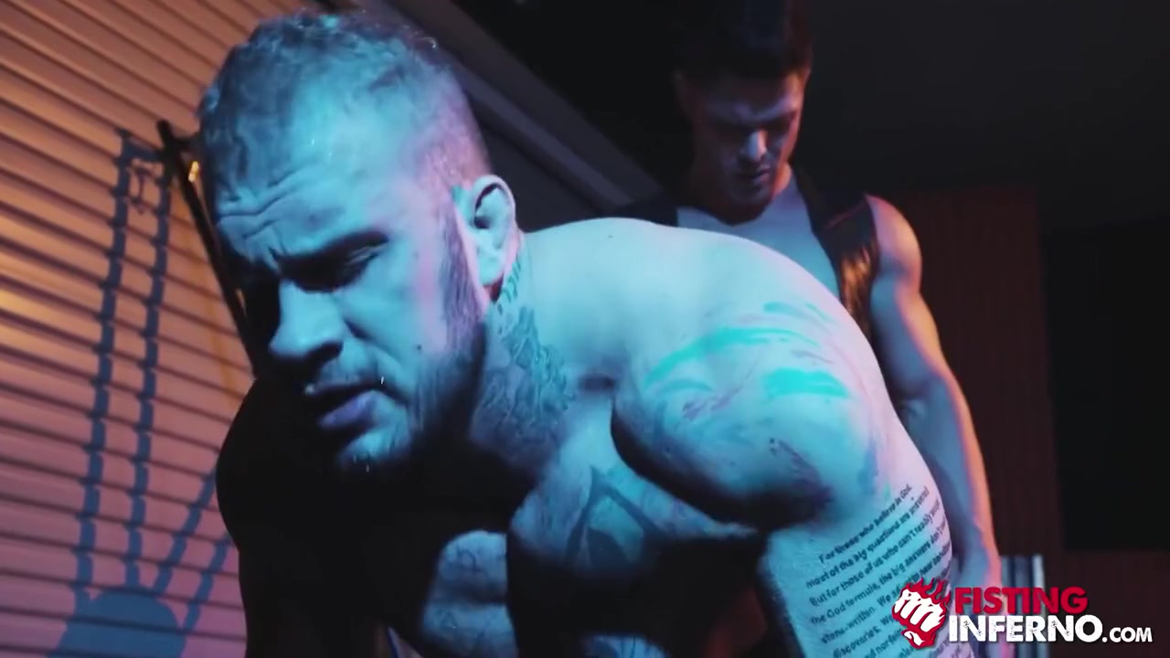 Beefy Stud Dominated By Leather Clad