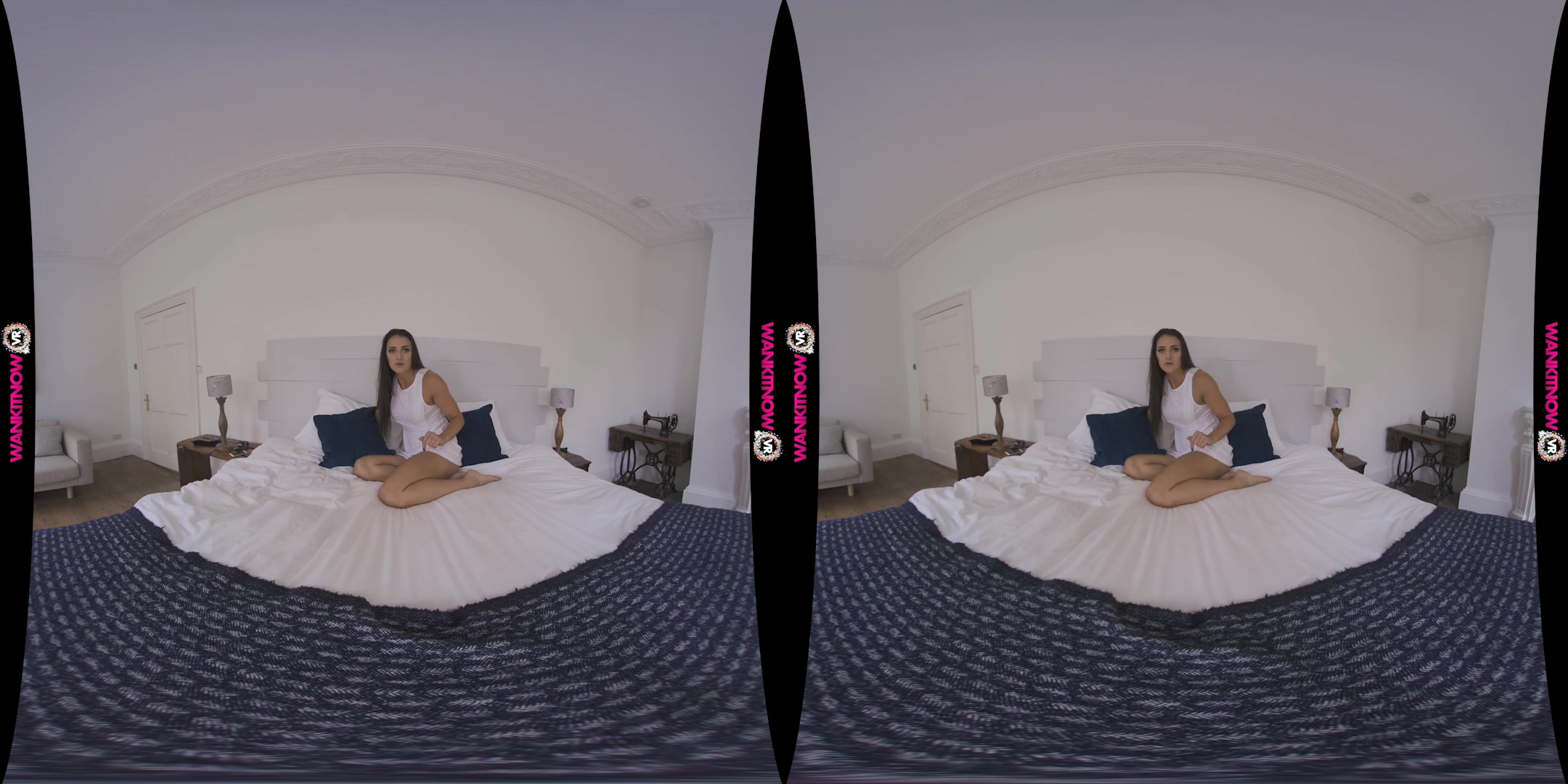 Cum On My Bed featuring Cleo Summers - WankitNowVR