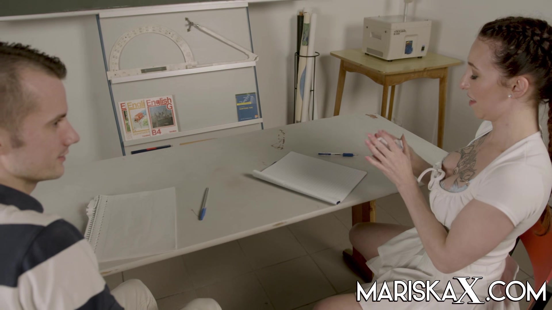 MARISKAX After school fucking lessons