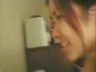Awesome Asian girl fucked really hard by her white boyfriend