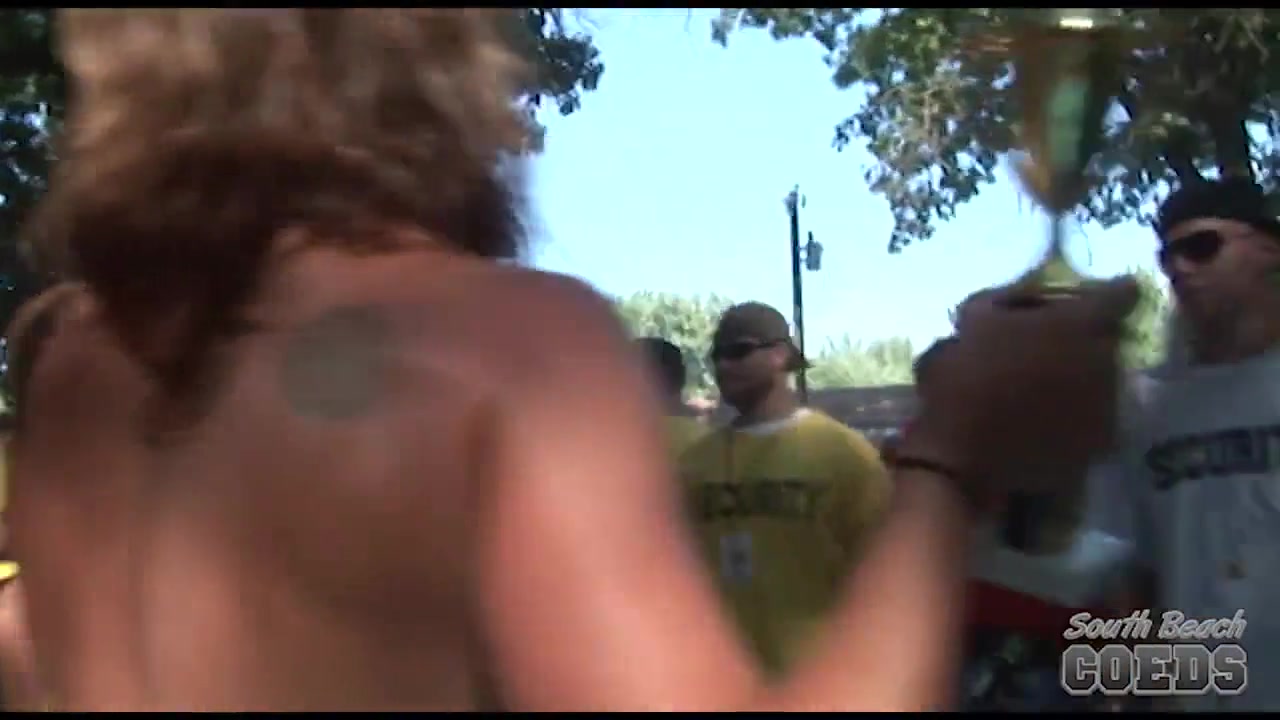 Amateur Wet Tshirt Contest At The July 2007 Show - SouthBeachCoeds