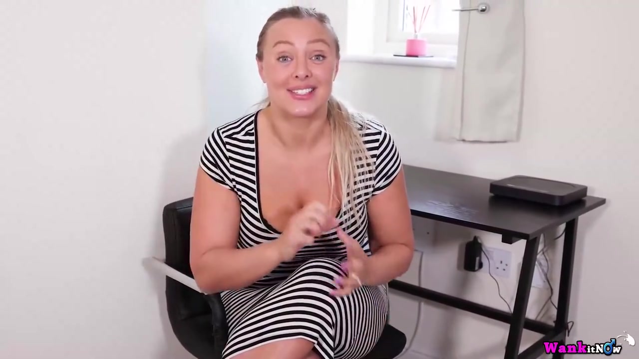 Busty Beth Tells You To Wank While She Plays With Her Pussy