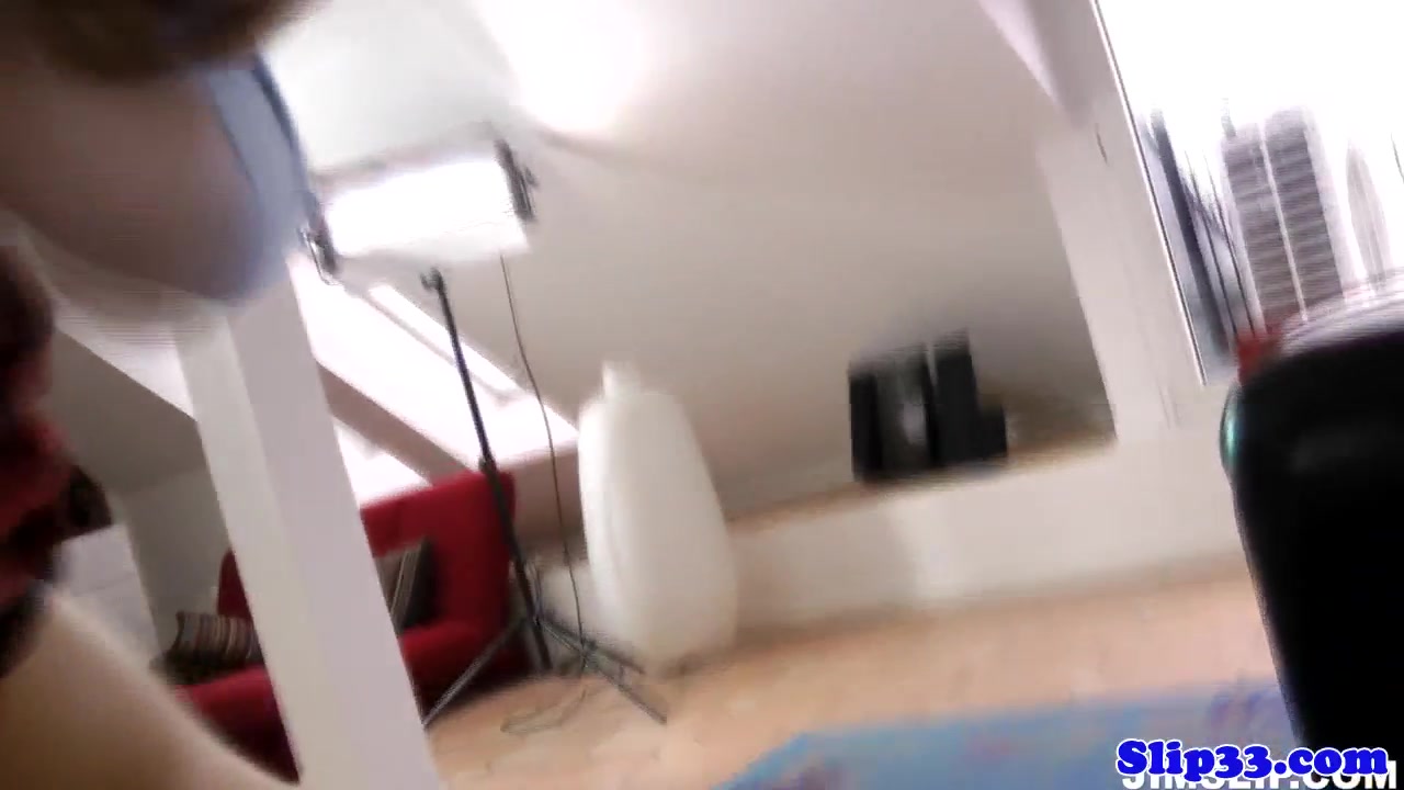 Cocksucking polish beauty spanked by oldmale
