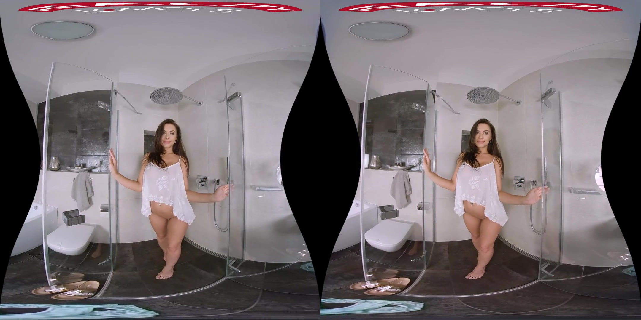 The VR Playboy Girl - In Colour; Beautiful Pornstar High Class Solo Striptease