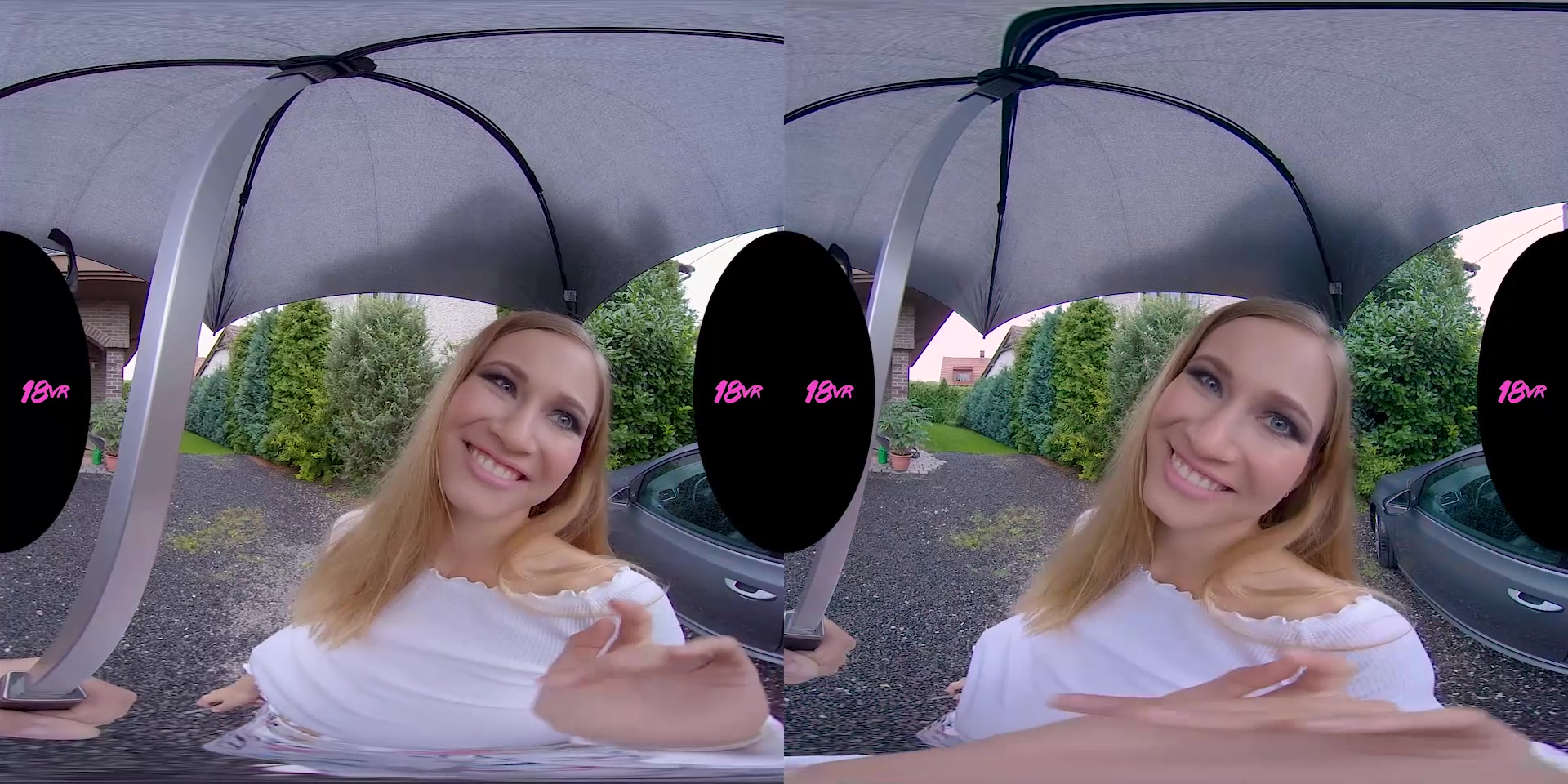 Stella Cardo in Umbrella of Love - 18VR