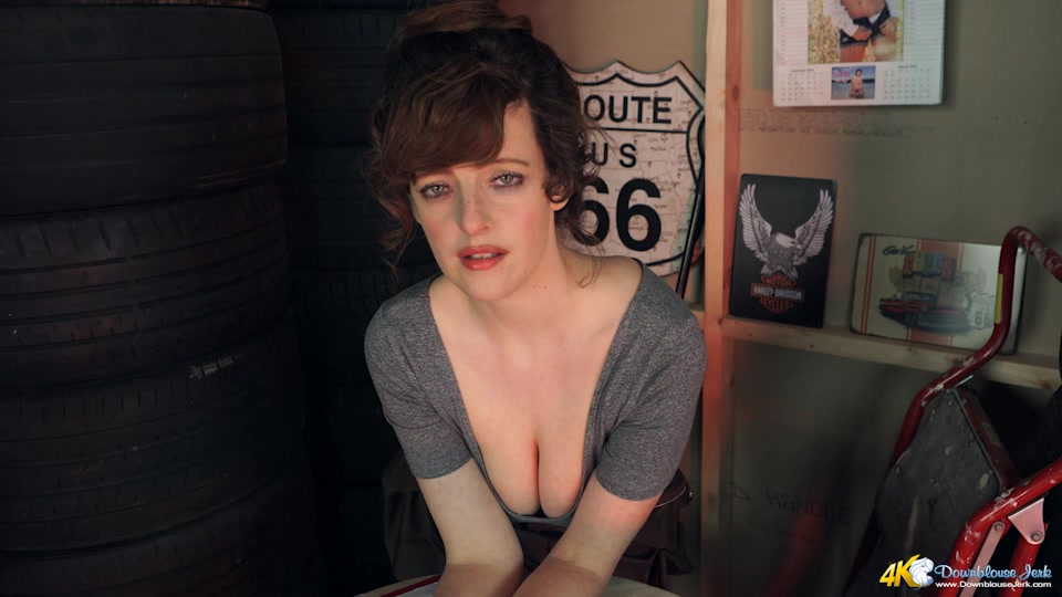 Kate Anne in Sexy Mechanic:Pt1 - DownblouseJerk