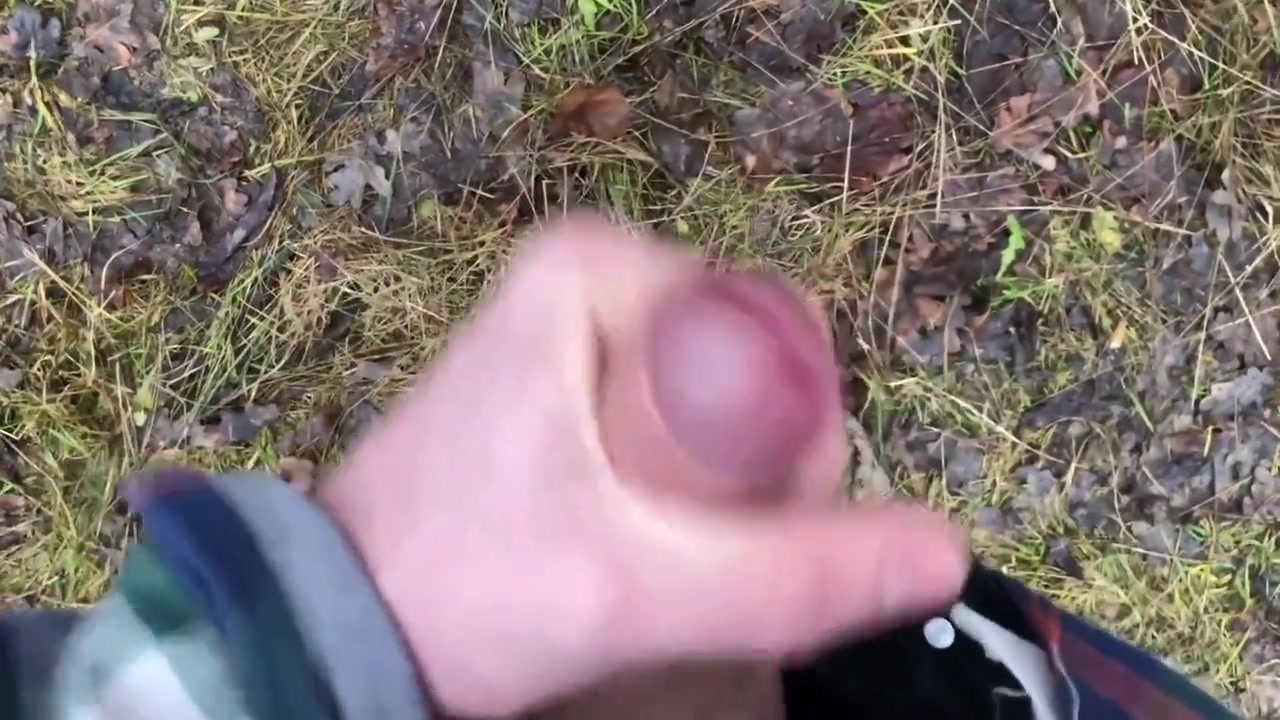 Extreme! Hottest teen 18+ Masturbates His Big Dick Outdoors / Uncut / Perfect Dick Size / Sexy / Fit