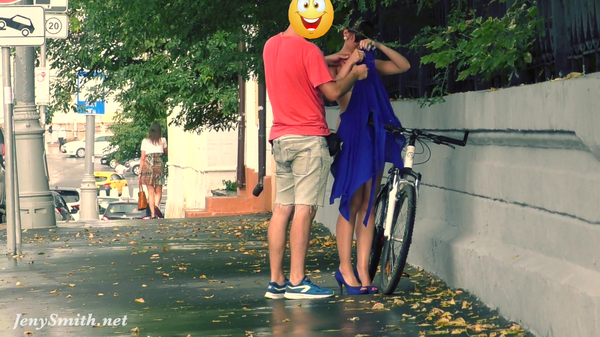 Captures Jeny Getting Repeatedly Stripped in Public