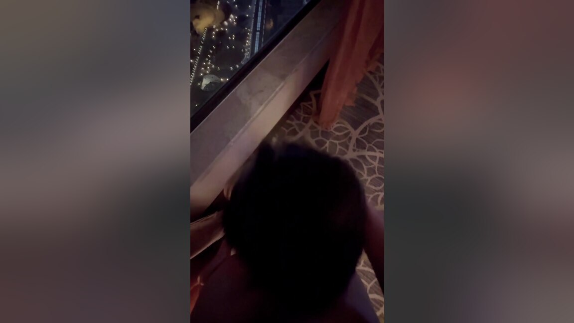 Skinny Asian teen 18+ Sucking Cock Pov Style