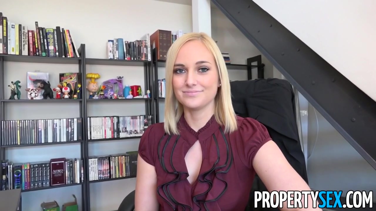 PropertySex Hot Blonde Agent Kate England Lands New Client