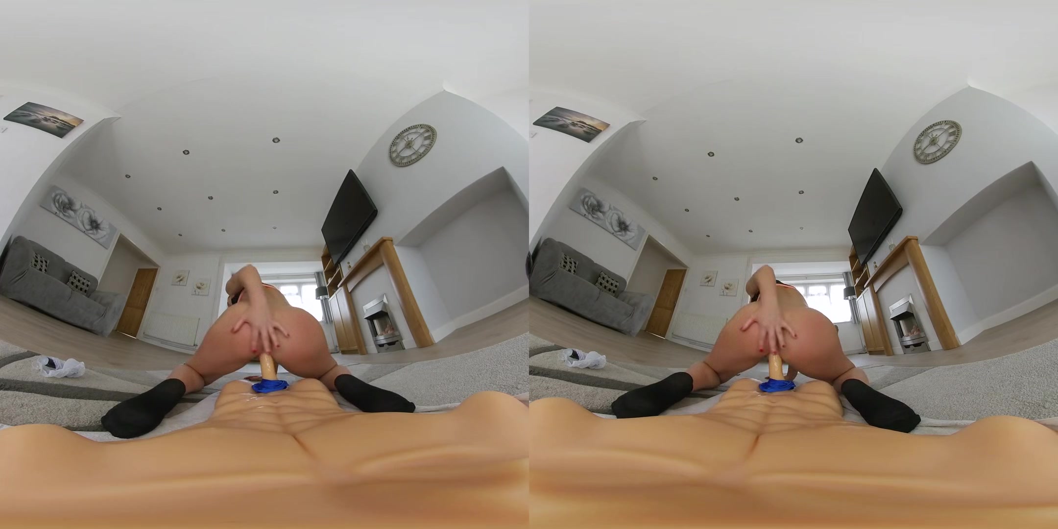 Tina Kay, After Workout Workout; Pornstar Riding Tommy Torso POV VR