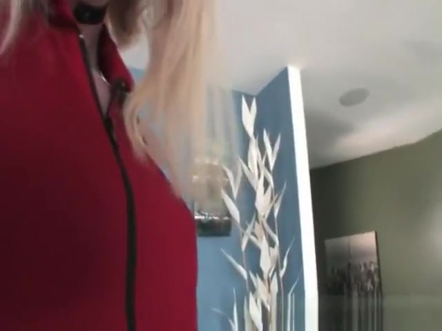 Bee Armitage strokes her hard cock