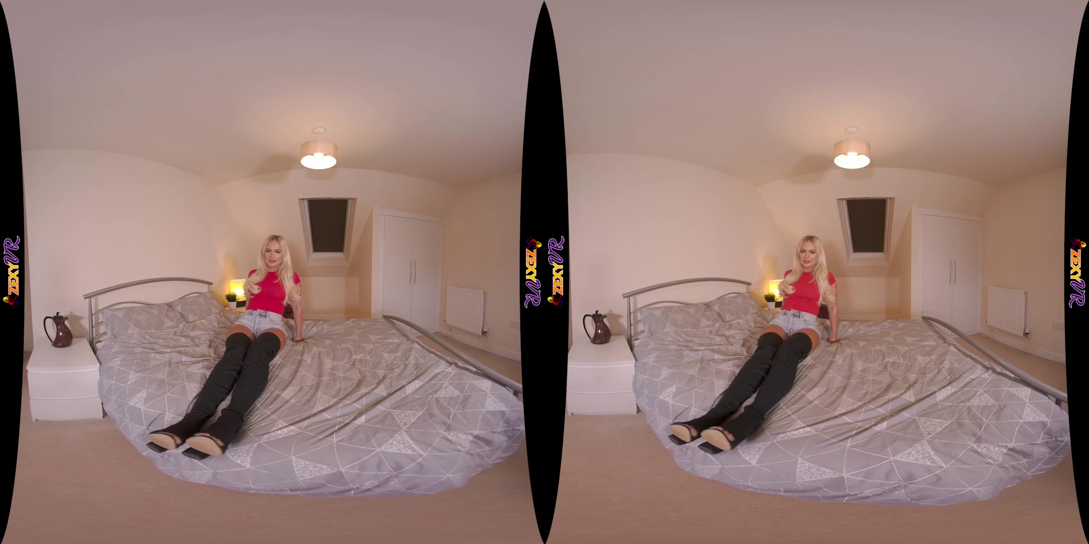 Bedroom Antics featuring Louise - ZexyVR