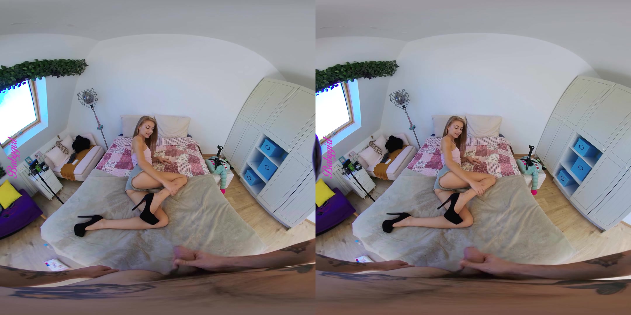 Skinny Blonde Dicked I - perVRt