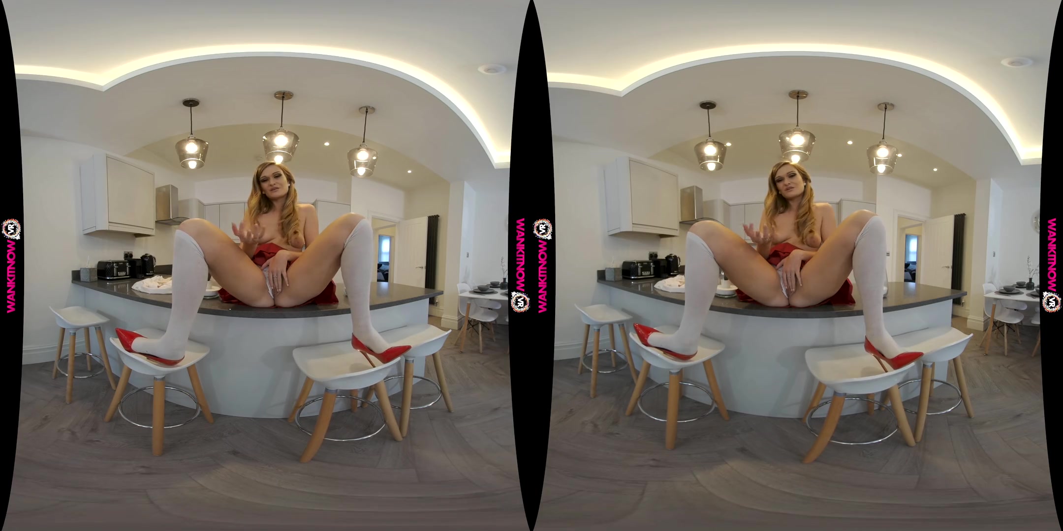 Dirty Old Wanker - Redhead Toying Jerk Off Instruction