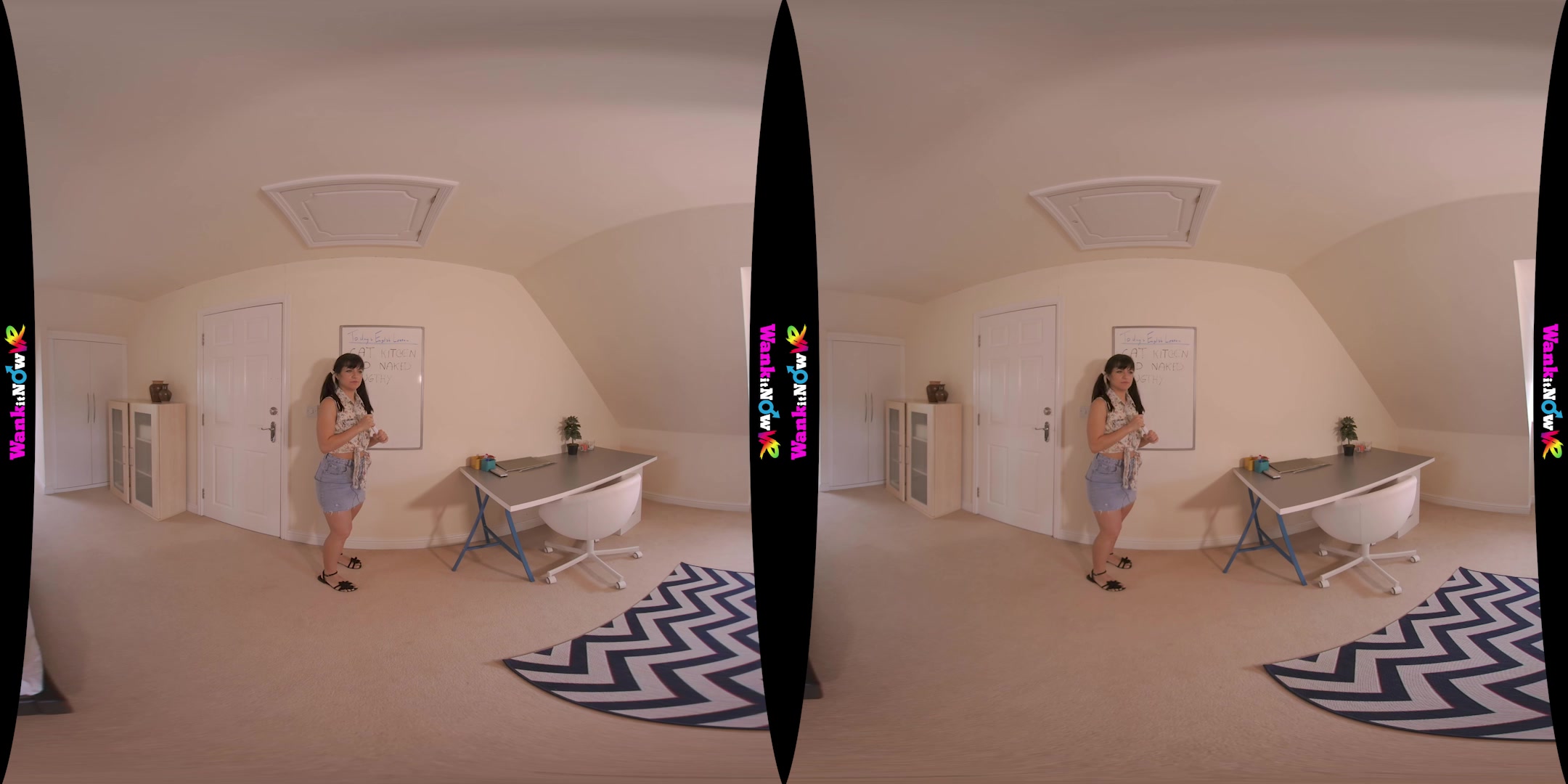 Sexy student 18+ featuring Lily Luxx - WankitNowVR