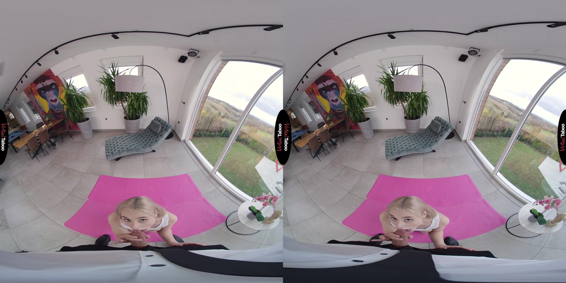 Molly Cute VR Porn: Getting Fit With Stepdaddy - VirtualTaboo