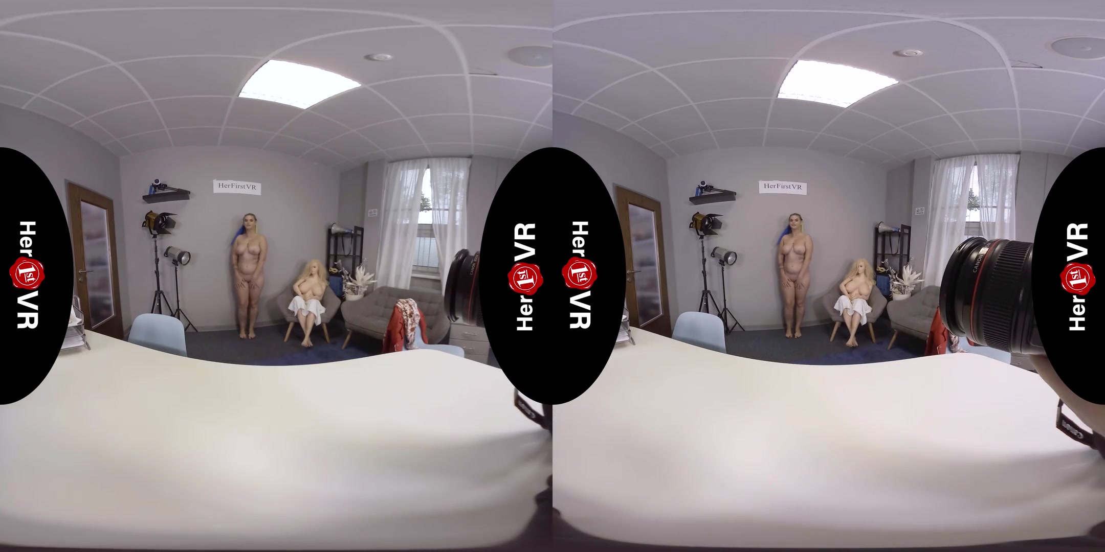 Katka - VR Casting; Big Tits Chubby Amateur - SexLikeReal