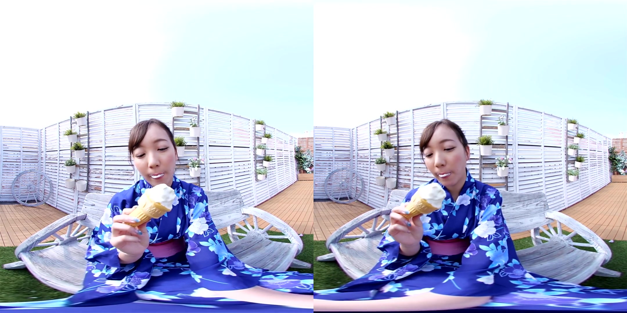 About Keika: In a Swimsuit, In a Yukata, Real and Sweet; Non-Nude Softcore JAV Virtual Girlfriend Experience