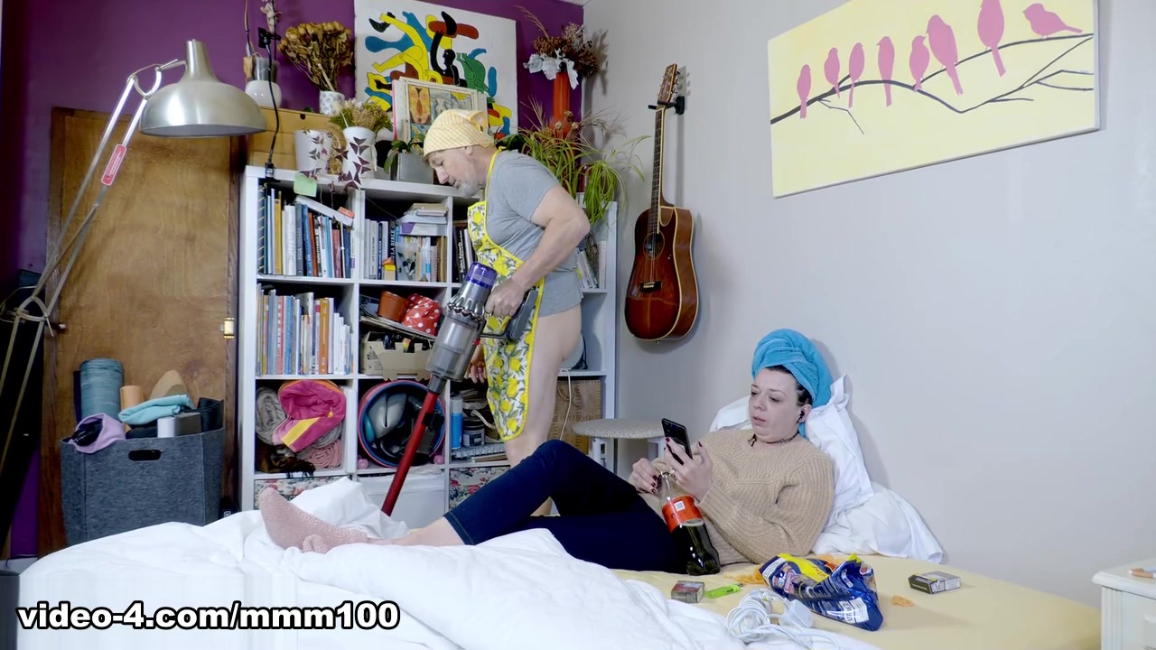Furious Terry Punishes Hedone with Hard Fuck and Cum in Chip-Filled Mouth - MMM100