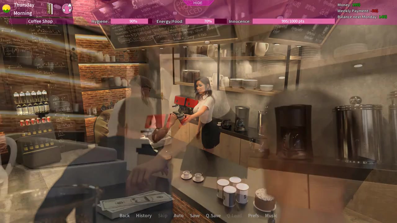 Innocence Or Cash Hot Girl Found A Job In A Coffee Shop Episode 3