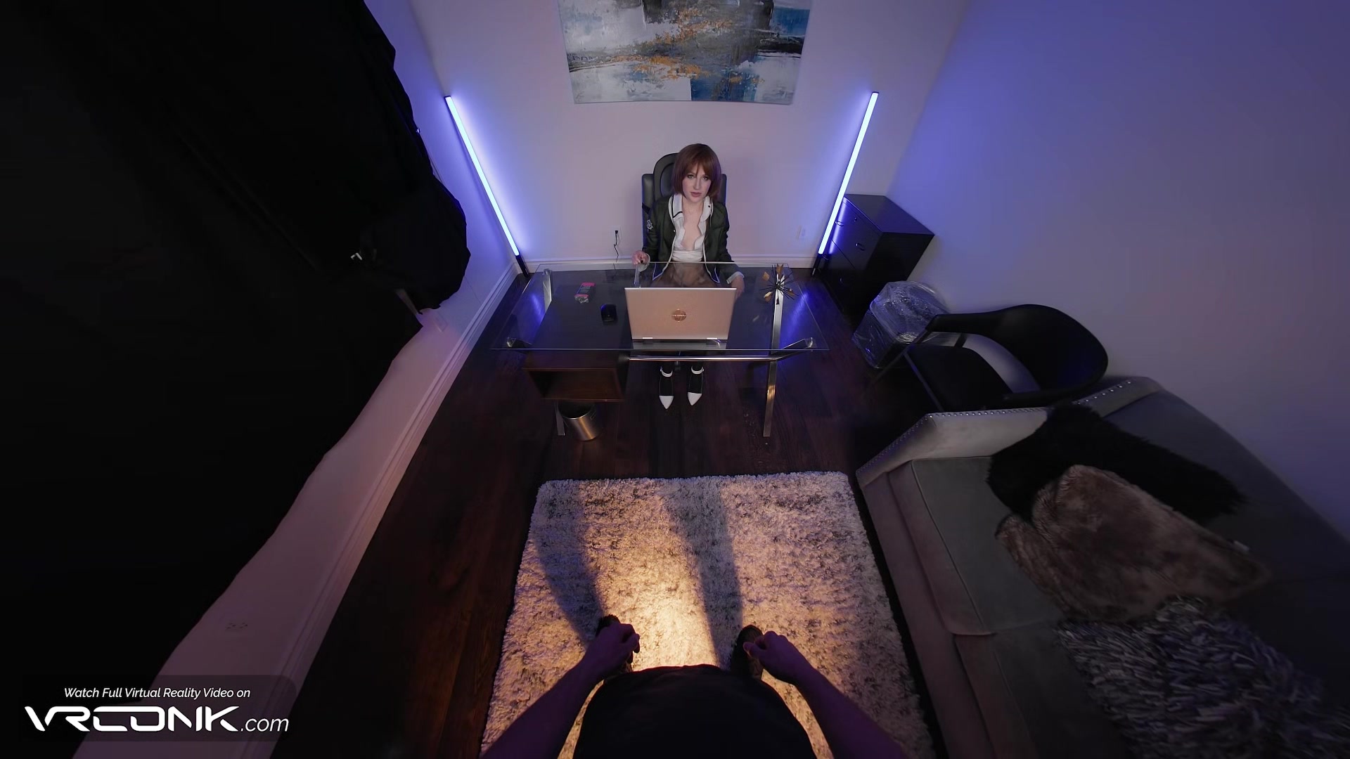 VR Conk Danganronpa Chihiro Fujisaki An XXX Parody With Sage Rabbit PT1 In HD Porn