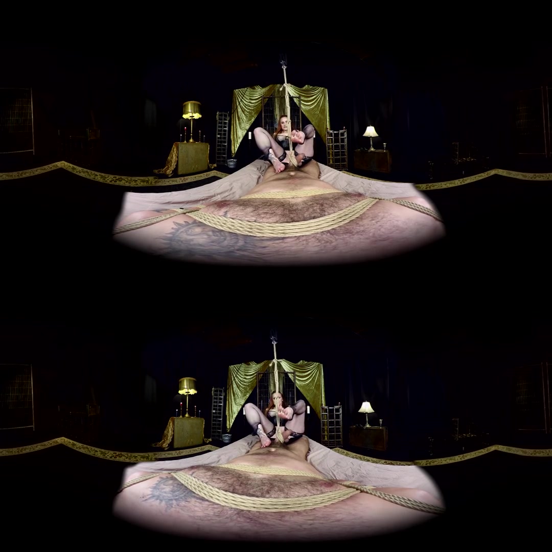 Bella Rossi in Bella Rossi's Foot Fetish Dungeon POV - KinkVR