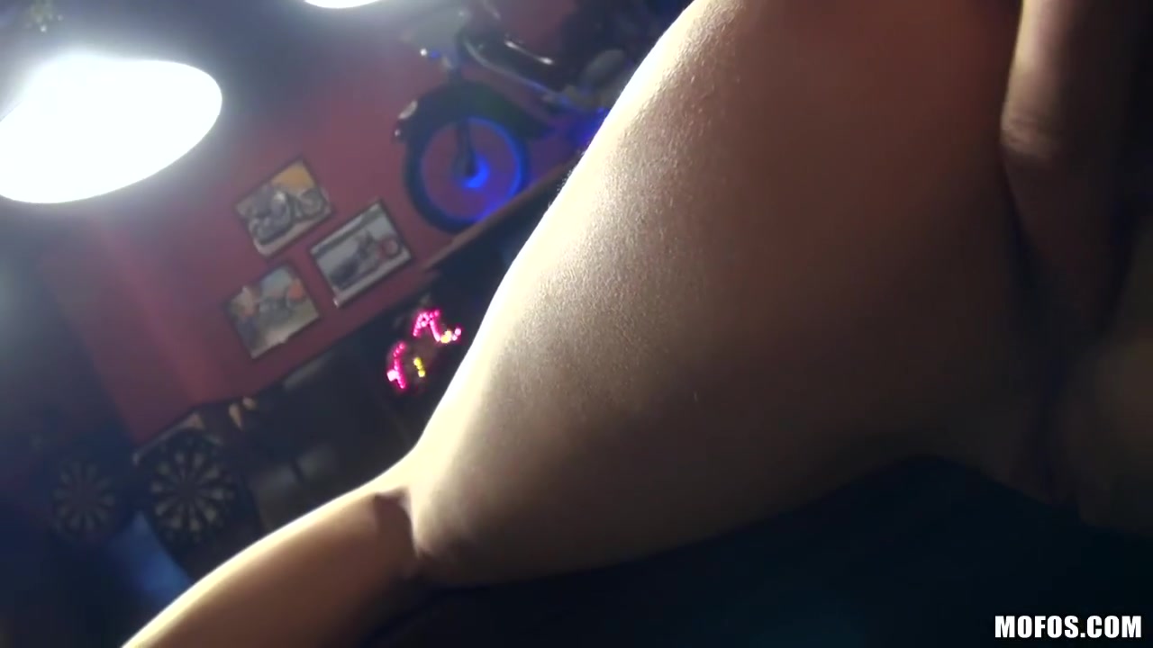 Hot booty on the Pool Table