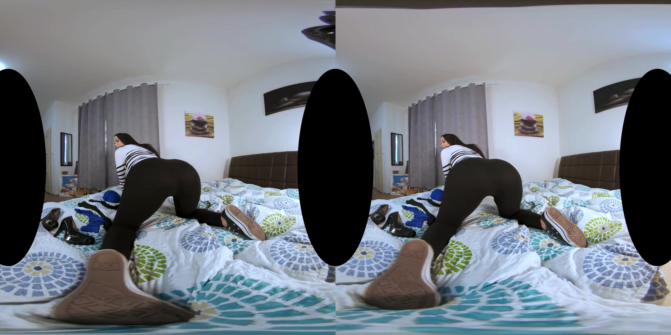 Jennifer Mendez: The Lingerie Model; Huge Fake Tits Pornstar Blowjob POV