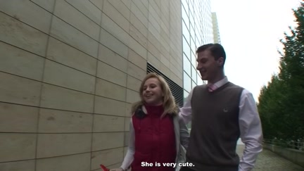 Cute blonde sucks schlongs like sweetmeat