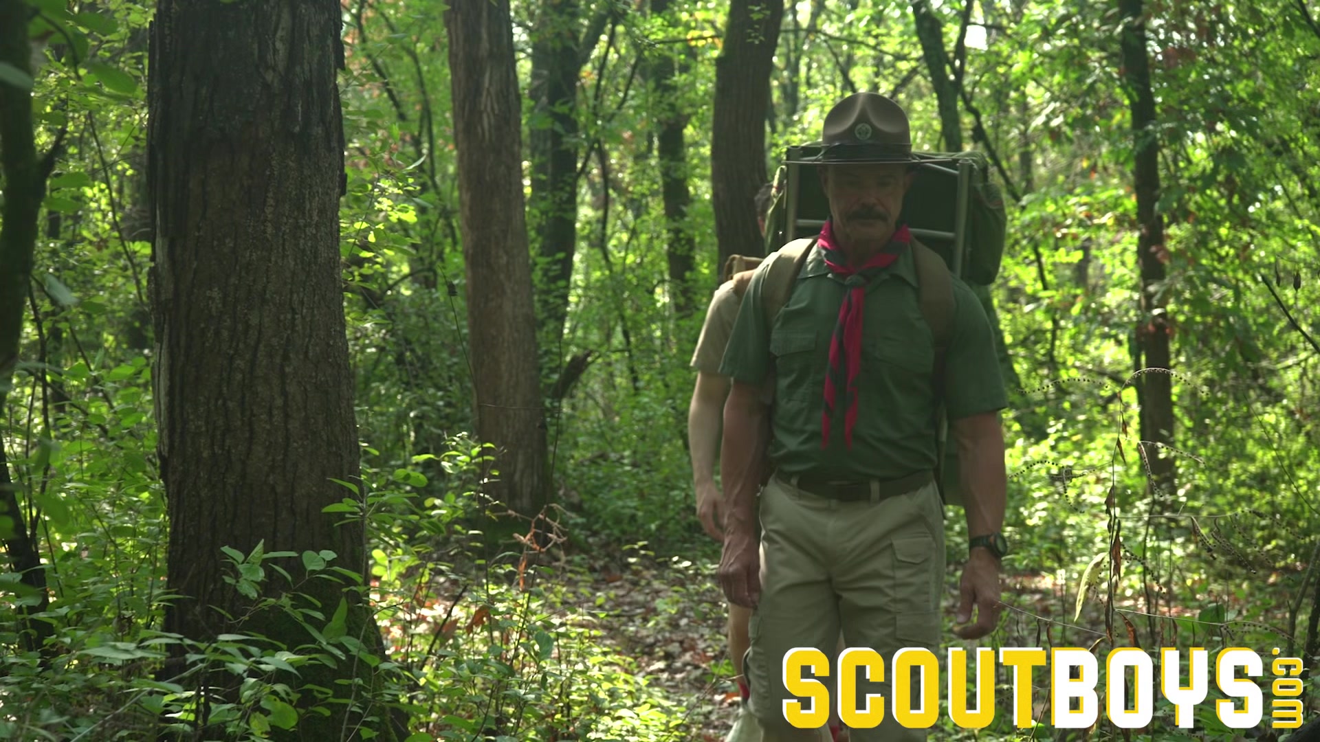 ScoutBoys Handsome hung DILF Recce Scott fucks cute uniformed Scout