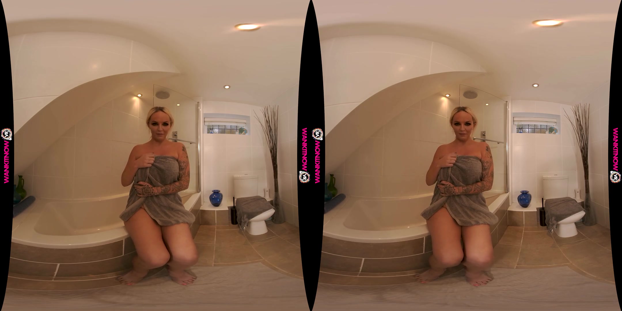 Open And Waiting For You; Blonde Babe Solo Masturbation