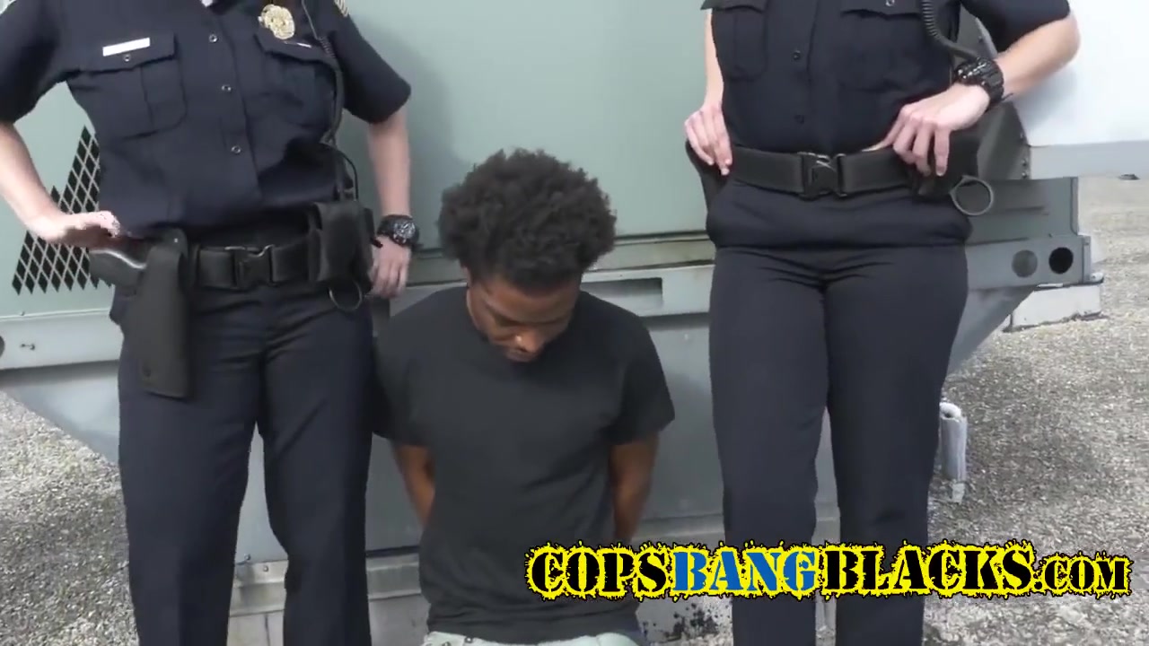 Insatiable Huge Titted Cops Got Smashed By A Black Conv