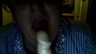 Dildo Blowjob Clip