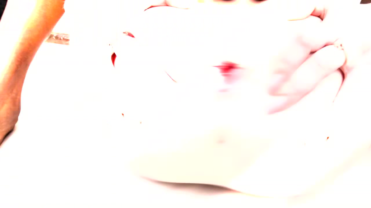 Hot teen Baby Kxtten intense anal fucking 4on1 with double penetration