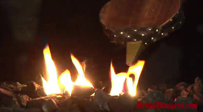 Blond Wench Magda Endures Extreme Food Play & BDSM Gang Bang