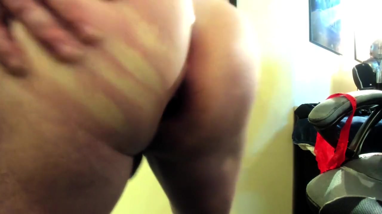 My Red Panties And Big Cumshot After Rubbing Nipples