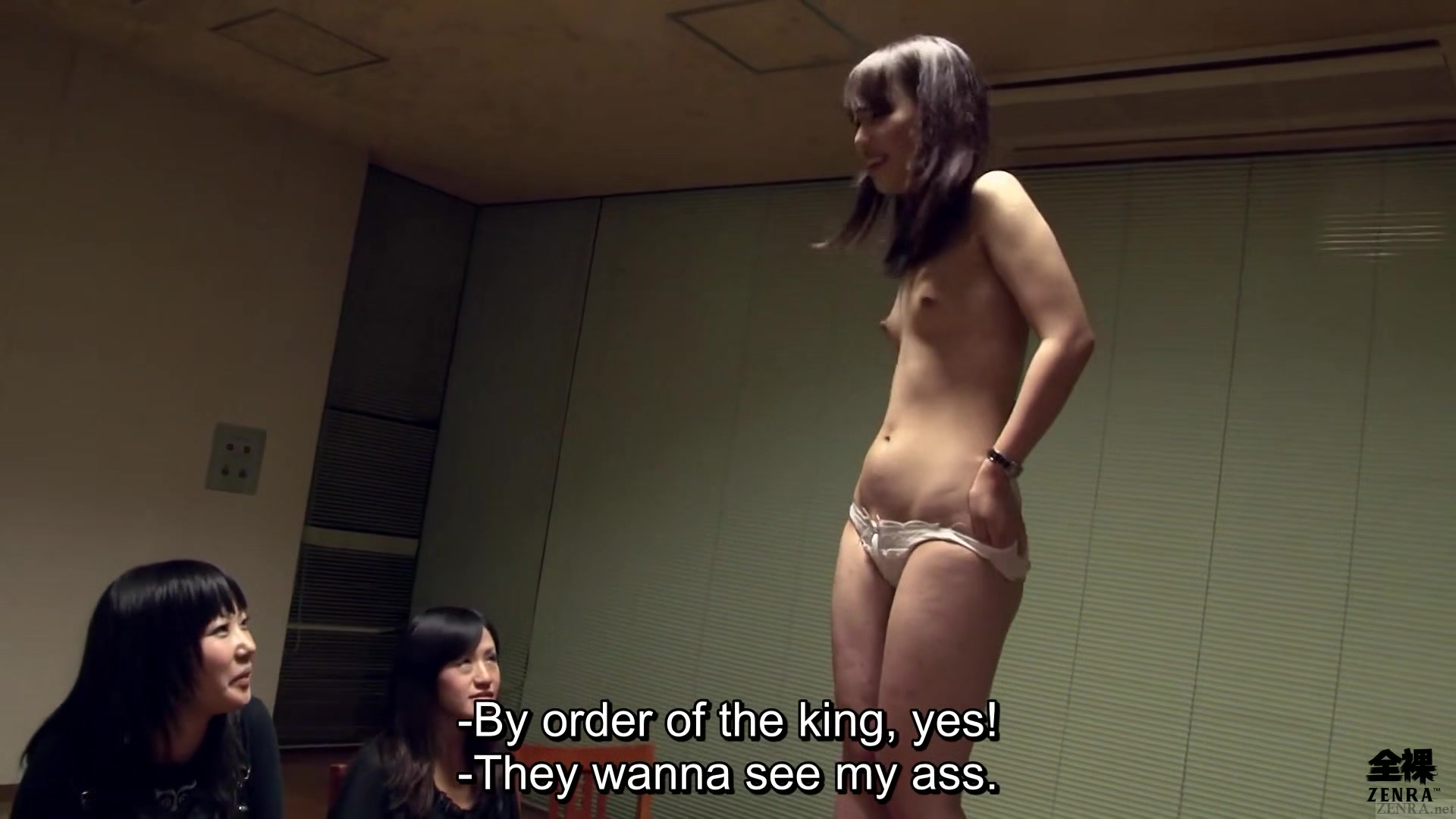 Real Japanese friends play truth or dare leading to sexy stripteases