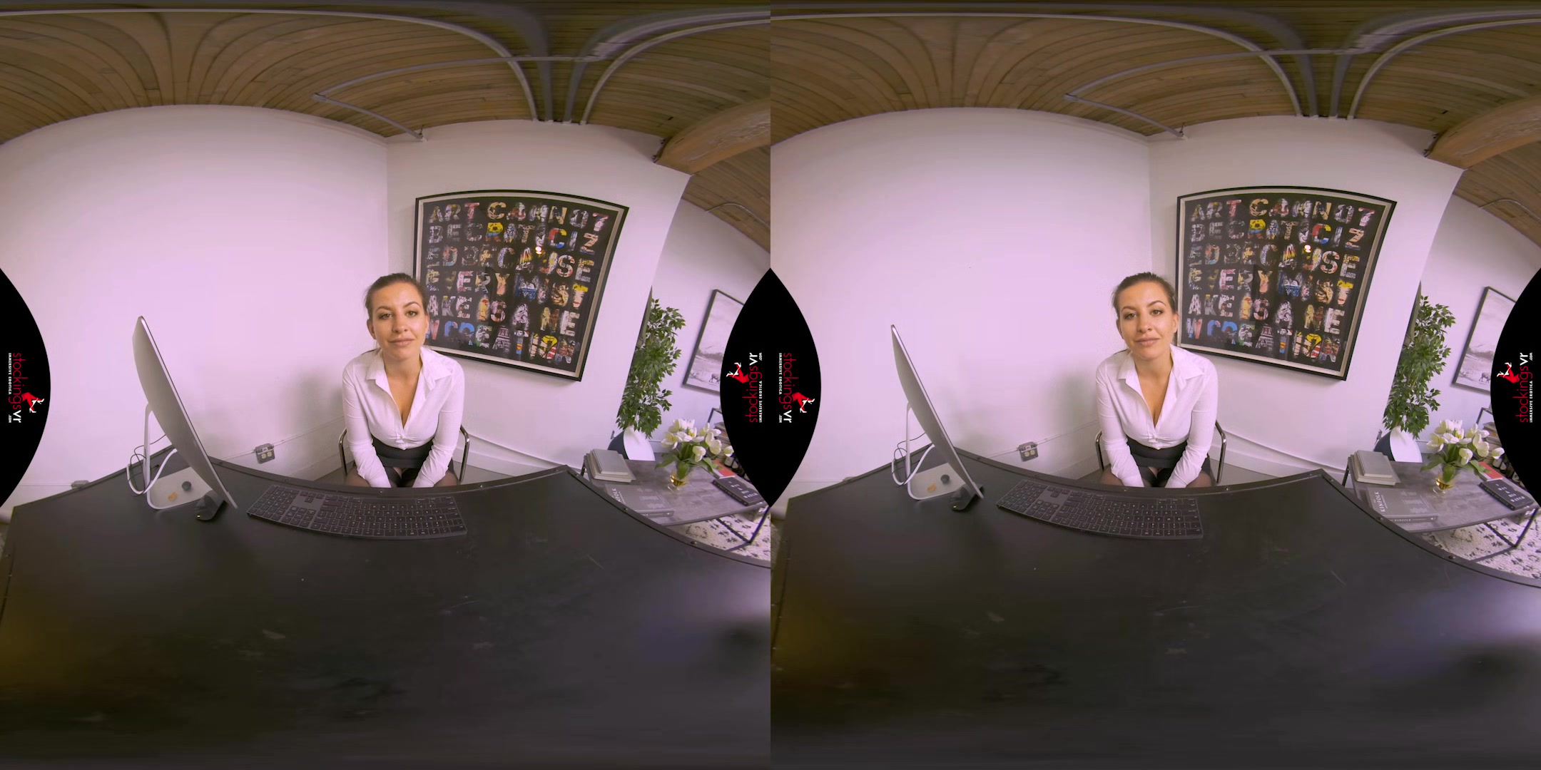 You have been busted peeking starring Tindra Frost