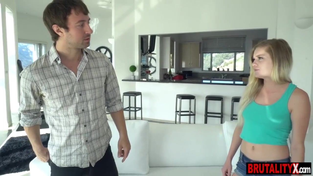 Brat Stepsister 18yo Girl Punished By Her Older Stepbrother With Chloe Foster