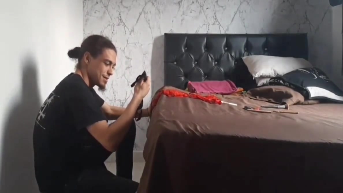 My Stepson Comes Into My Room And Smells My Used Thongs - Sub Spanish