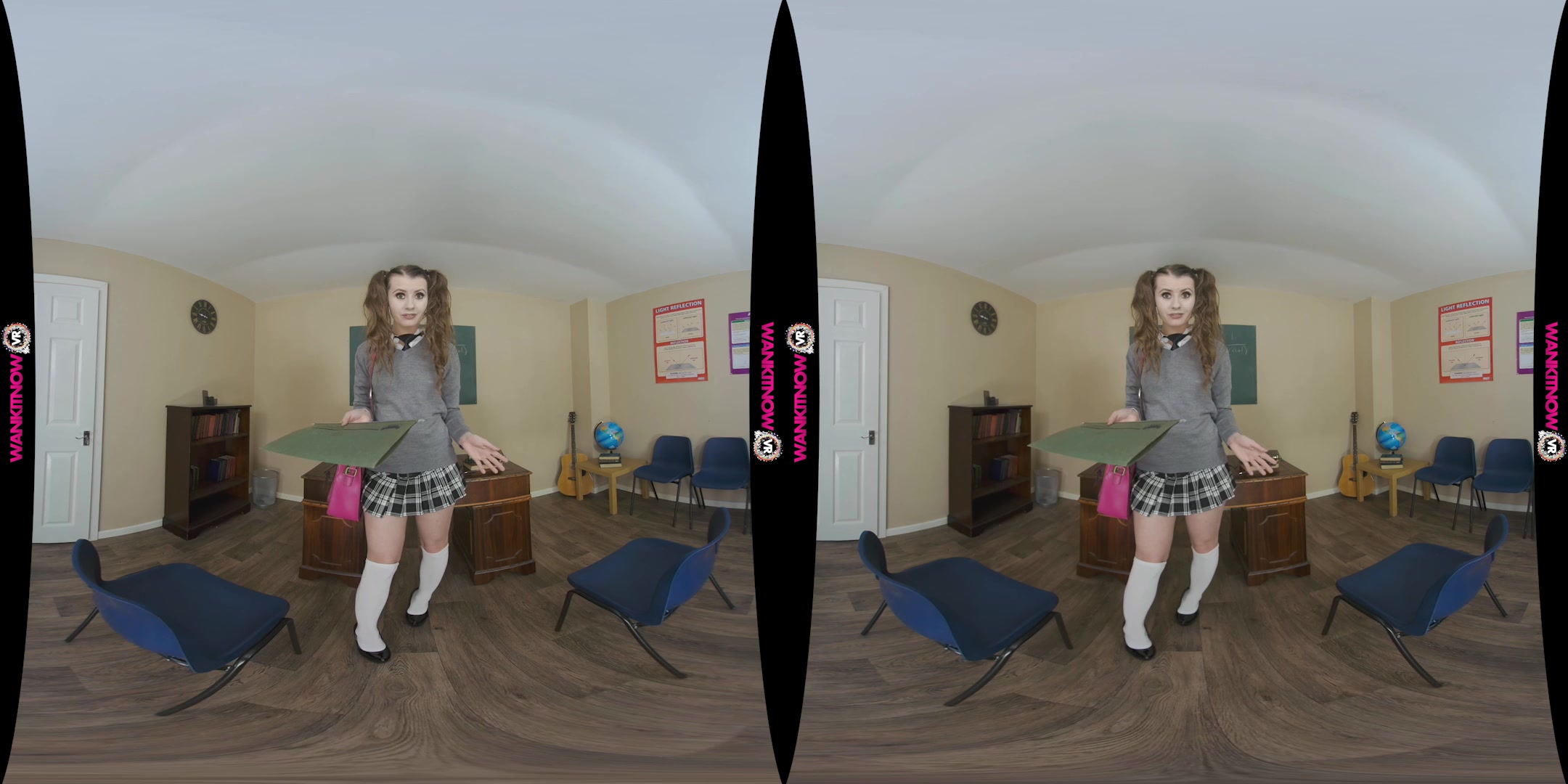 Tight College Pussy featuring Brook Logan - WankitNowVR
