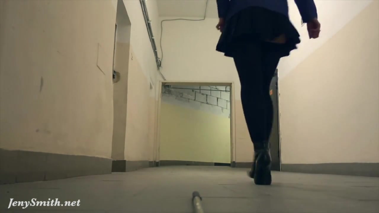 Naked challenge: All alone at factory