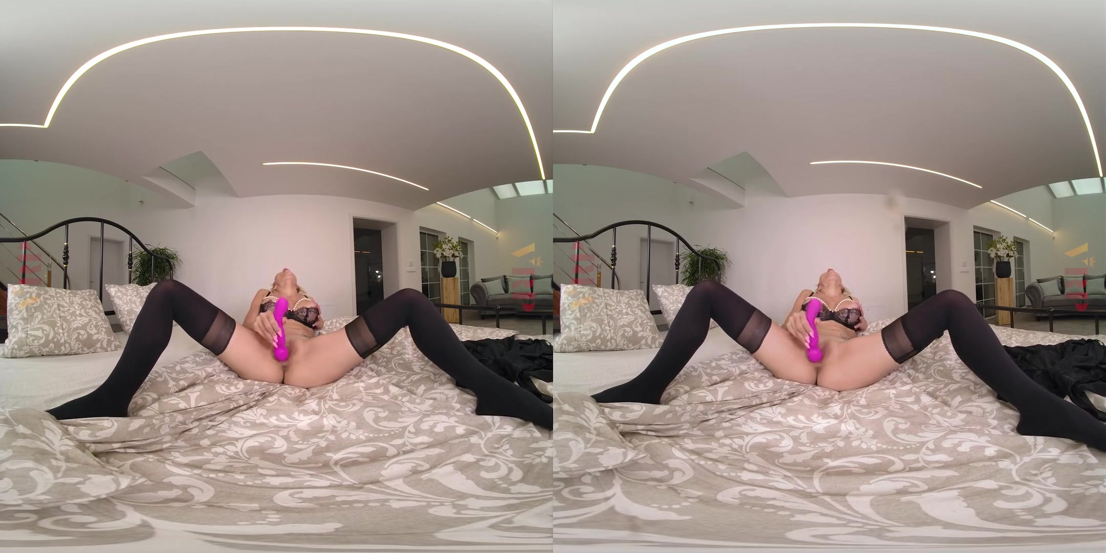 Give Me Pink - Fake Tits Blonde Euro Babe Solo with Toys