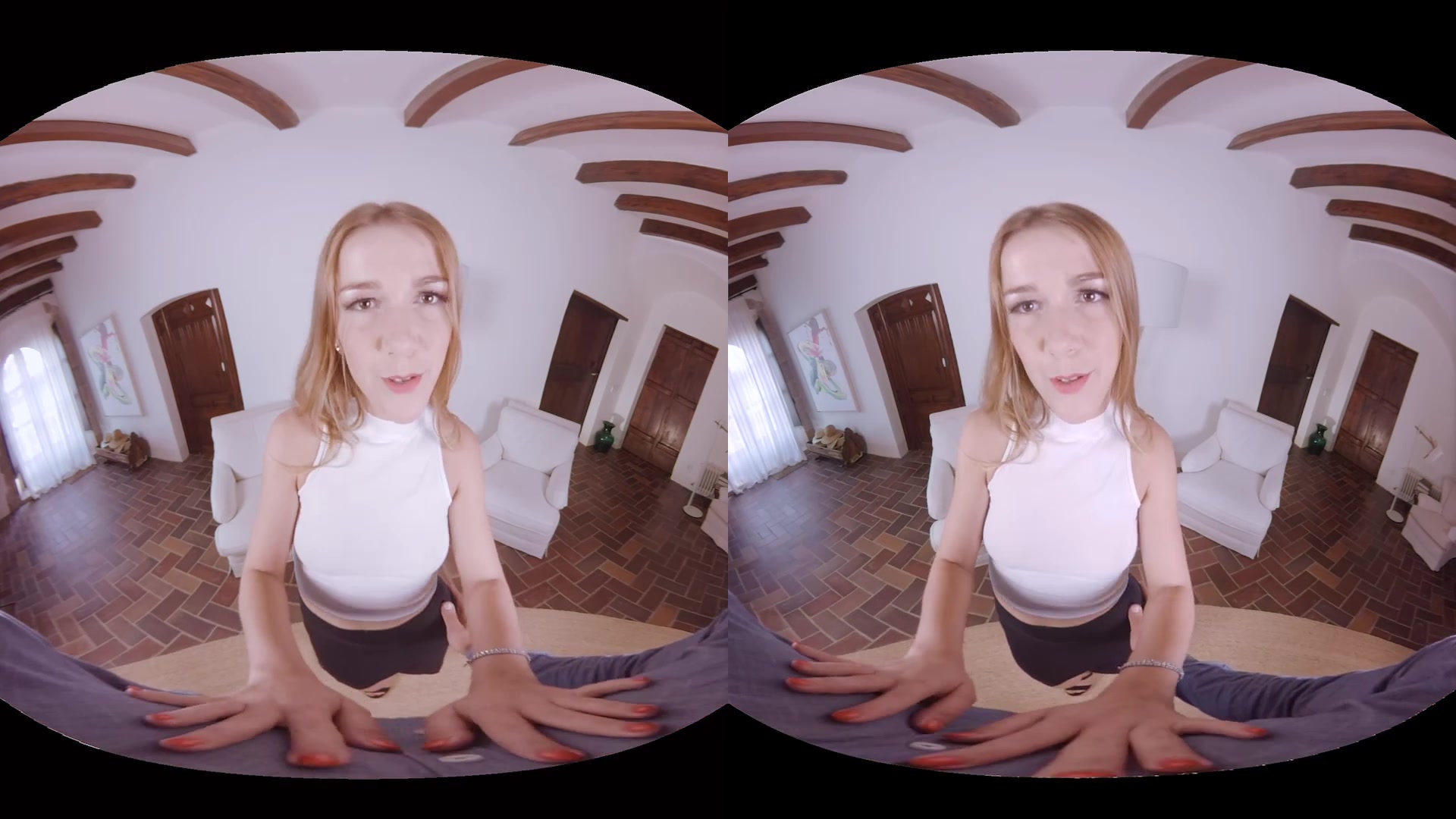 Alexis Crystal Juan Lucho in New lover - VirtualRealPorn