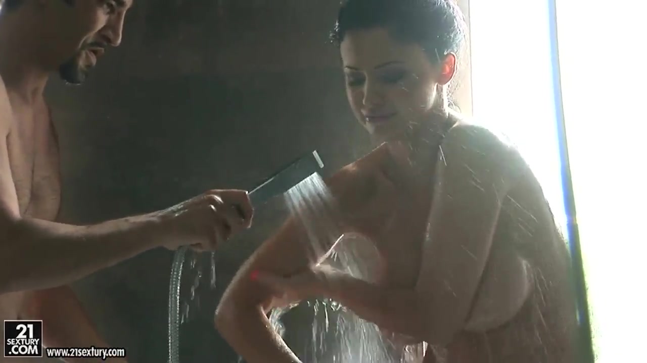 Aleska Diamond and Aletta Ocean sharing penis