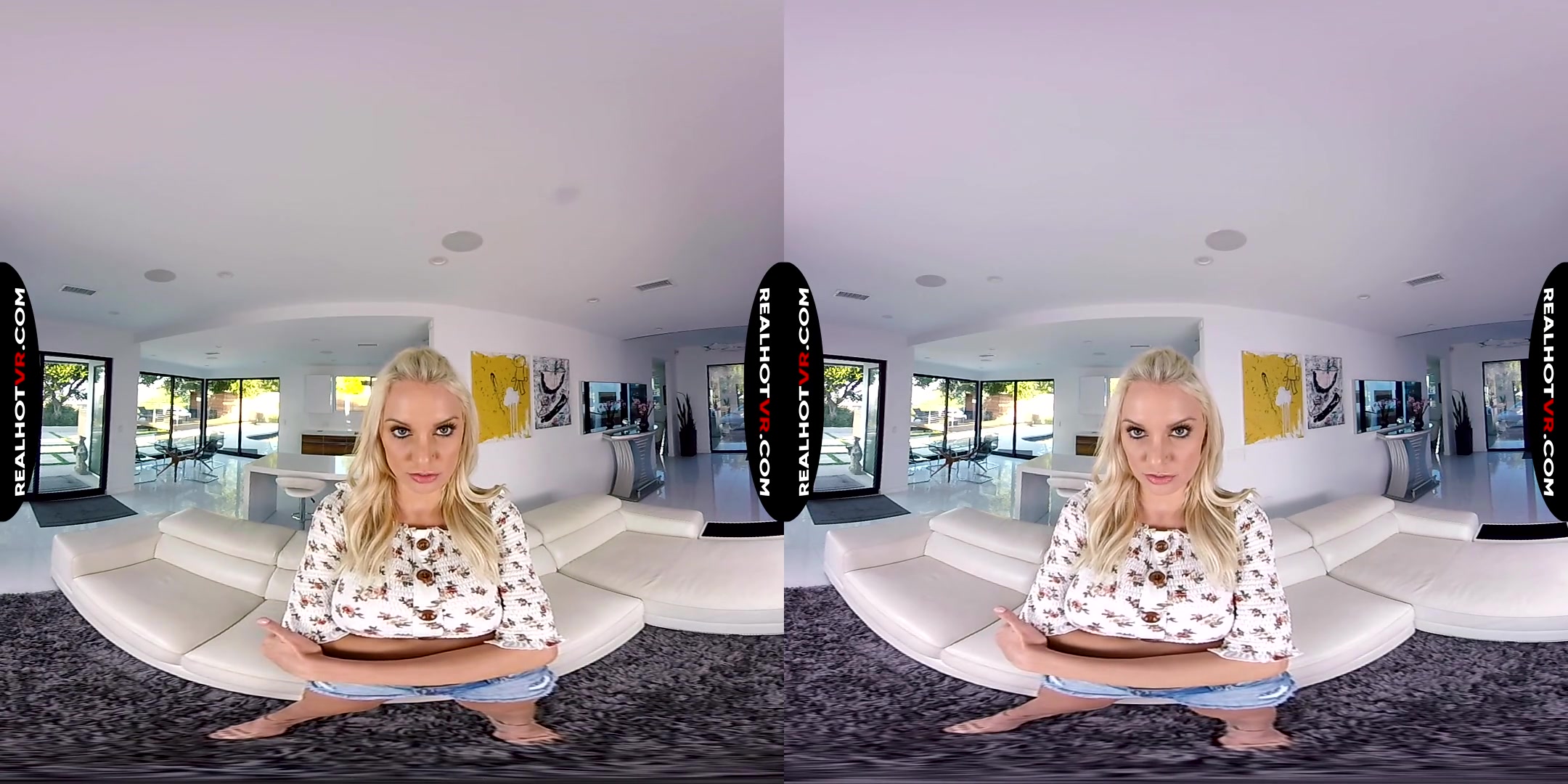 Kenzie Taylor & Shay Evans in Four Big Tits, Two Wet Pussies & You, Wanna Join In? - RealHotVR